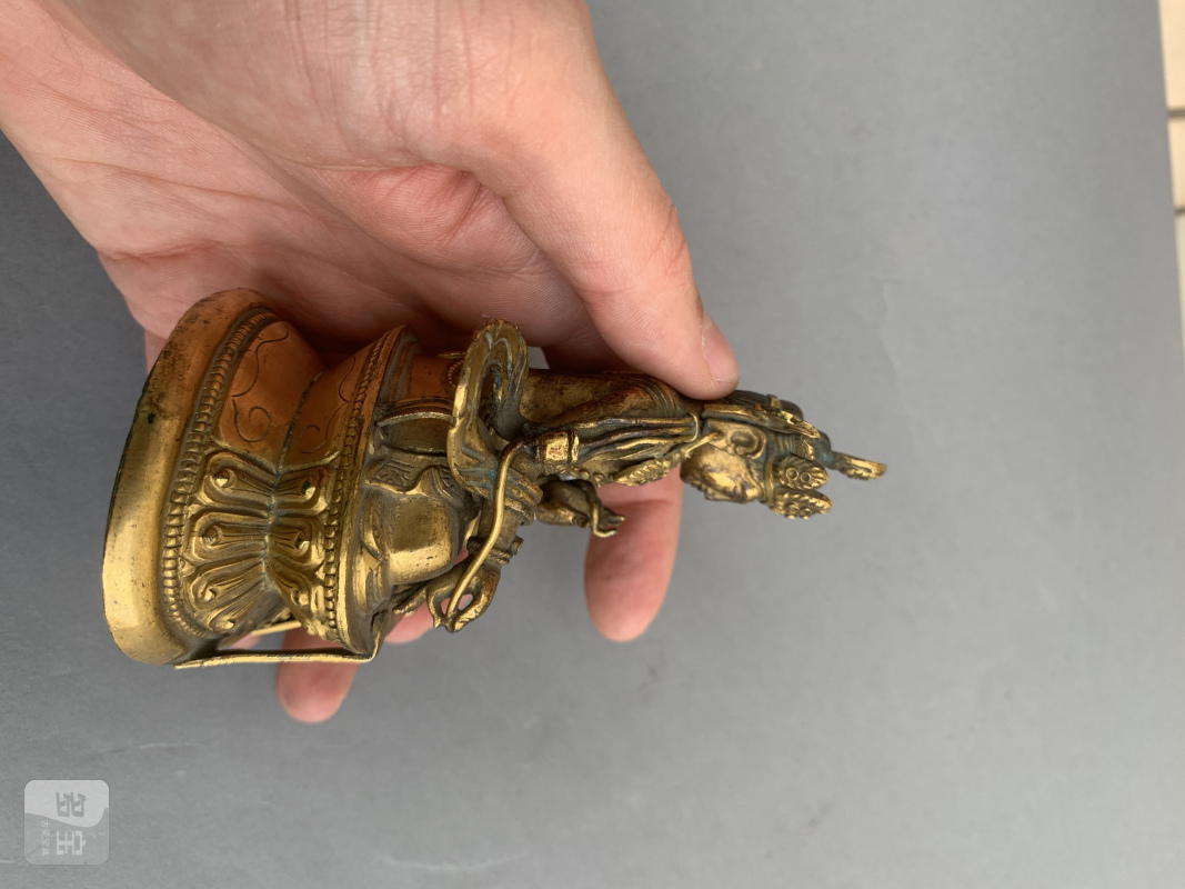 A GILT-COPPER REPOUSSÉ FIGURE OF A BODHISATTVA - 图7